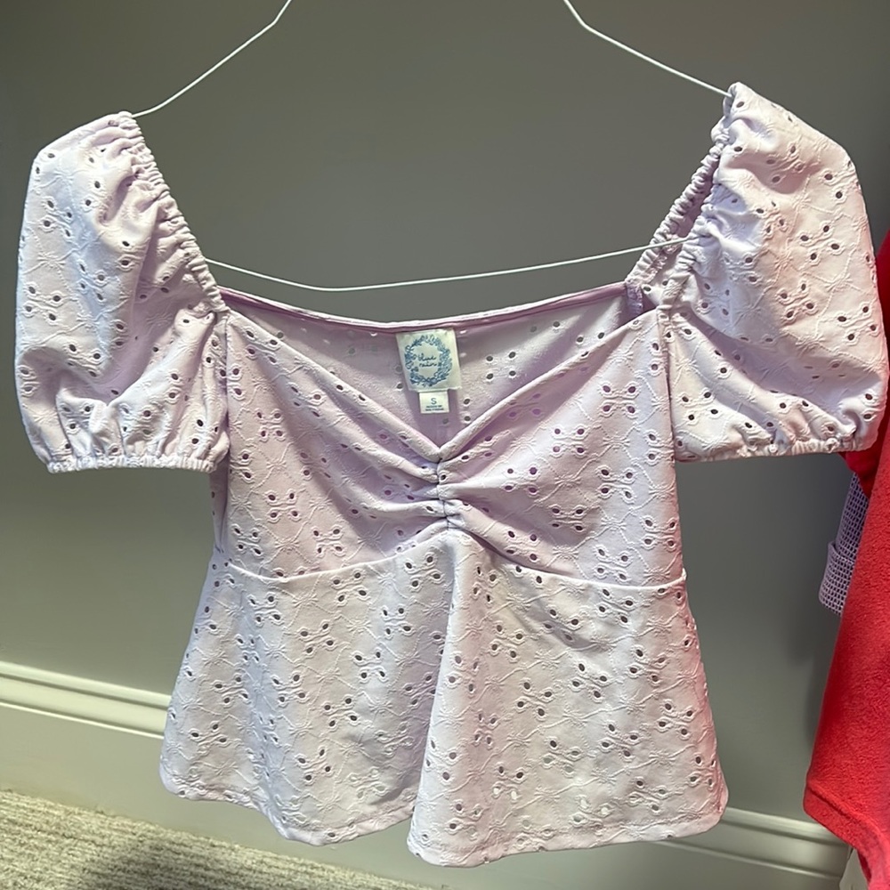 Francesca’s Purple Top